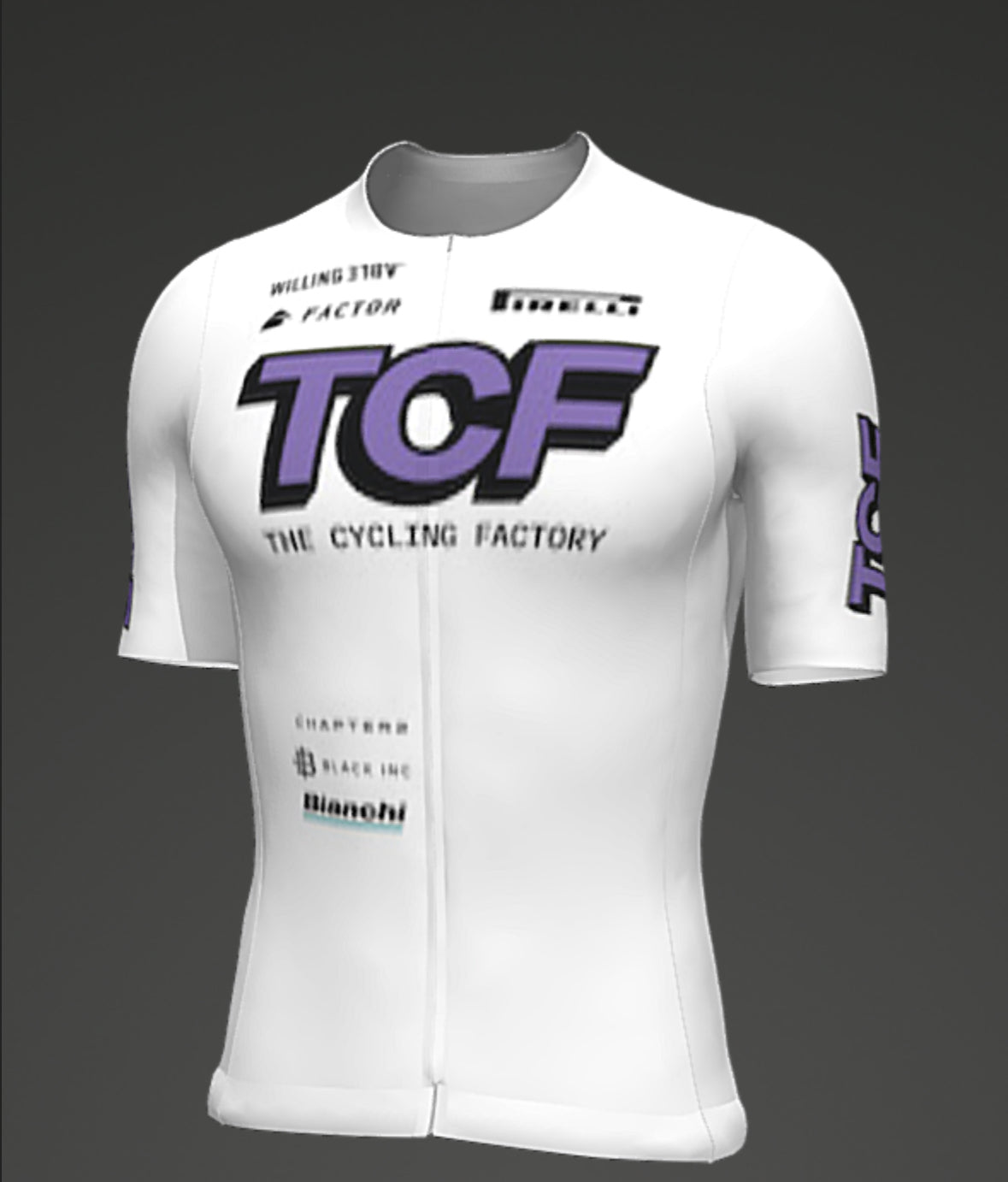 TCF cykeltröja, kortärm "Racing Jersey"