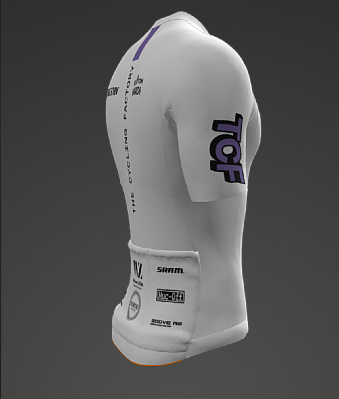 TCF cykeltröja, kortärm "Racing Jersey"