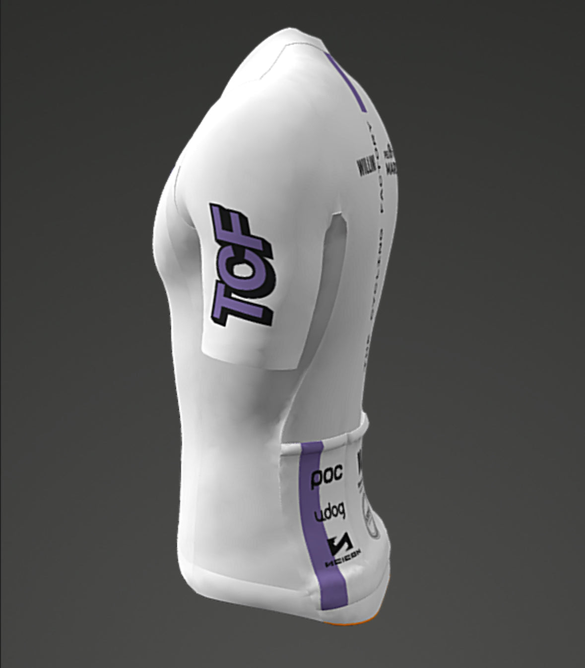 TCF cykeltröja, kortärm "Racing Jersey"