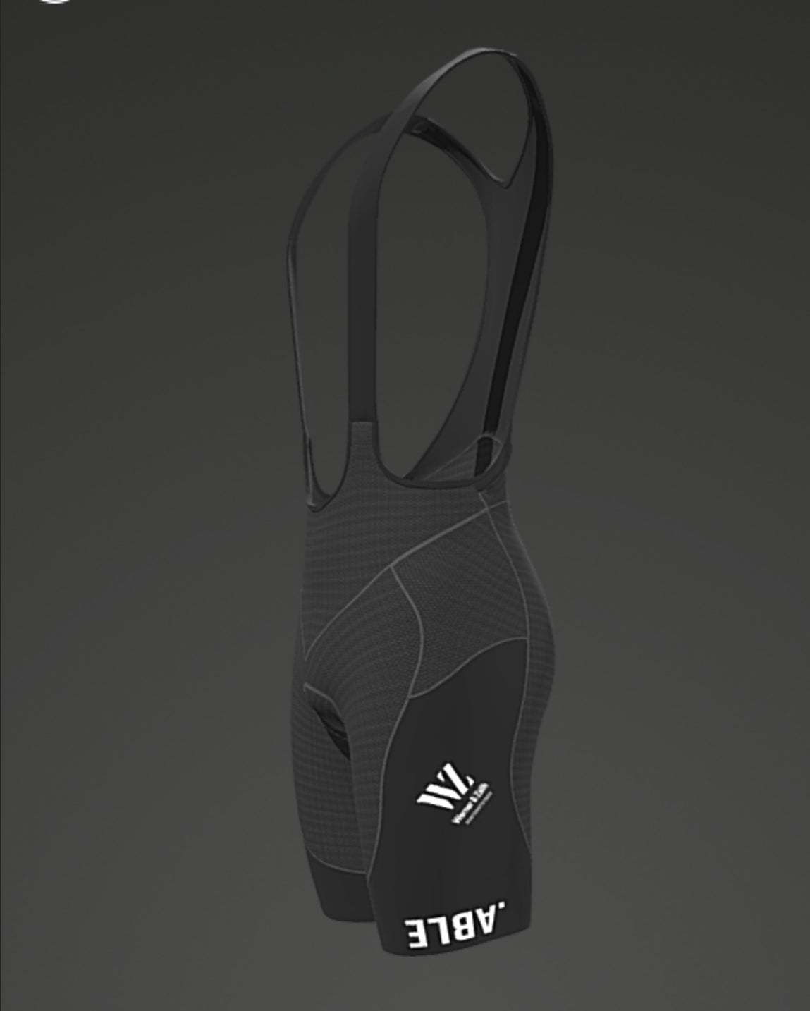 TCF cykelbyxa, bibs "Racing bibs"