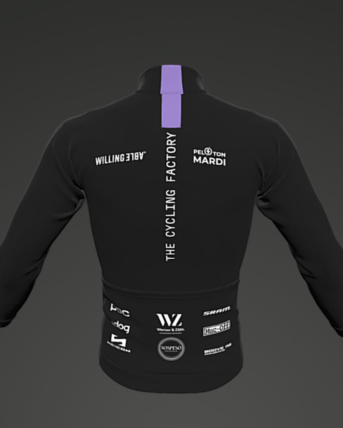 TCF cykeltröja, långärmad "Racing Jersey"